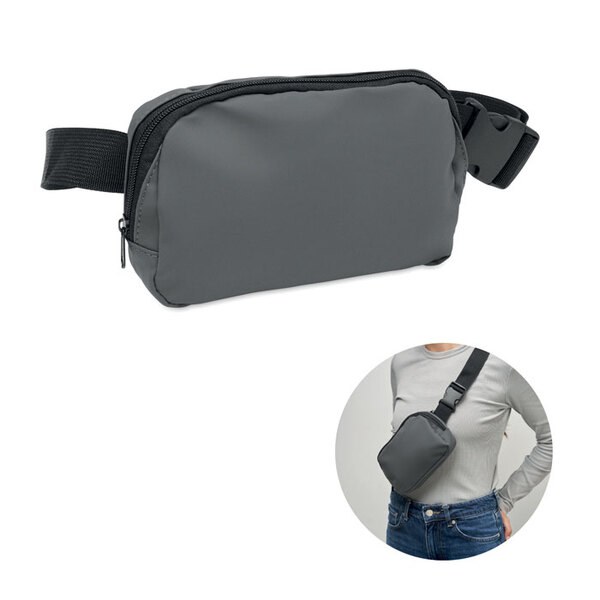 KOROVIN WAIST Riñonera de poliéster 210D - GiftRetail MO2683