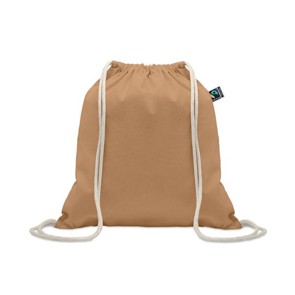 OSOLE DRAW COLOUR Bolsa de cuerdas Fairtrade - GiftRetail MO2591