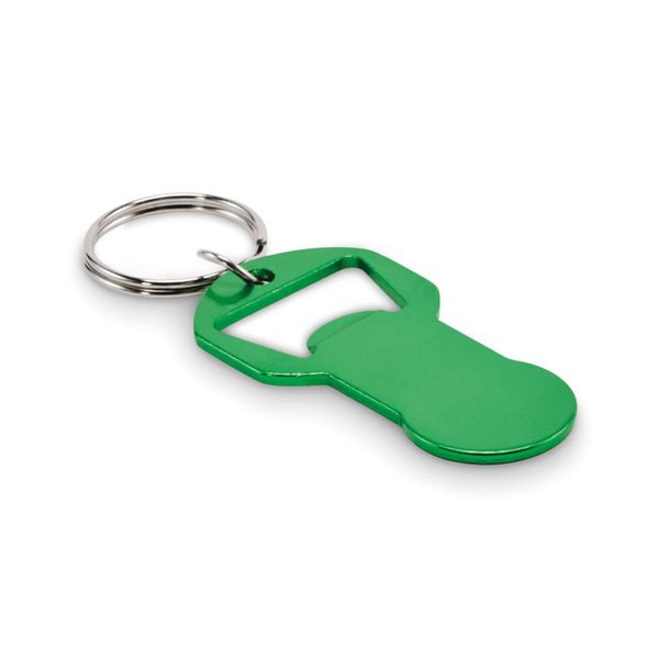 CLAVE Recycled aluminium bottle opener k - GiftRetail MO2793