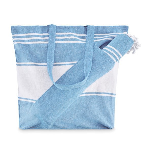 HUMMUM Beach bag with hammam towel - GiftRetail MO2954