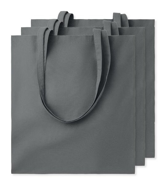 Pack de 3 GiftRetail MO9268 - COTTONEL COLOUR + Bolsa de algodón 140 gr / m²