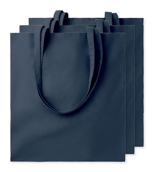 Pack de 3 GiftRetail MO9268 - COTTONEL COLOUR + Bolsa de algodón 140 gr / m²