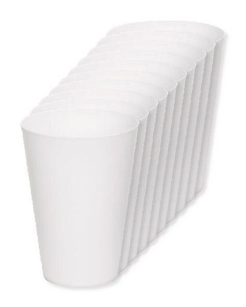 Pack de 10 GiftRetail MO6375 - FESTA LARGE Vaso reutilizable eventos 300mlMO6375