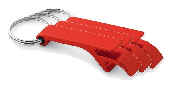 Pack de 30 Egotier 93151 - Llavero de aluminio con abridor de chapas