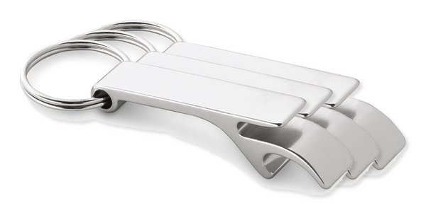 Pack de 30 Egotier 93151 - Llavero de aluminio con abridor de chapas