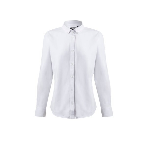 Velilla 36158 - Camisa Oxford (180 g/m²) para mujer, fabricada en algodón (50 %), poliéster (45 %) y elastano (5 %)