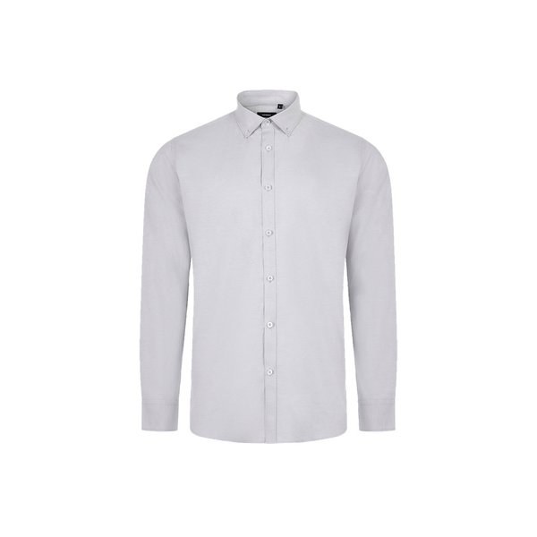 Velilla 36159 - Mens Oxford shirt (180 g/m²) in cotton (50%), polyester (45%) and elastane (5%)