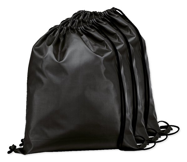 Pack de 3 Egotier 92910 - Mochila con cordón 210D