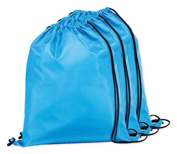 Pack de 3 Egotier 92910 - Mochila con cordón 210D