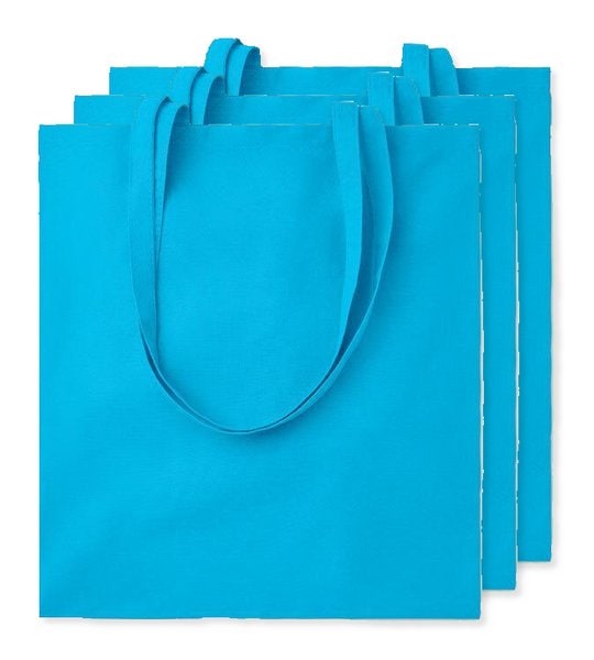 Pack de 30 GiftRetail MO9268 - COTTONEL COLOUR + Bolsa de algodón 140 gr / m²
