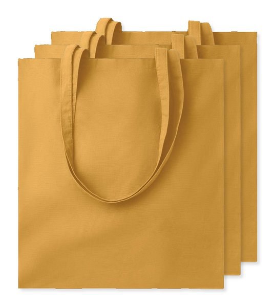 Pack de 30 GiftRetail MO9268 - COTTONEL COLOUR + Bolsa de algodón 140 gr / m²