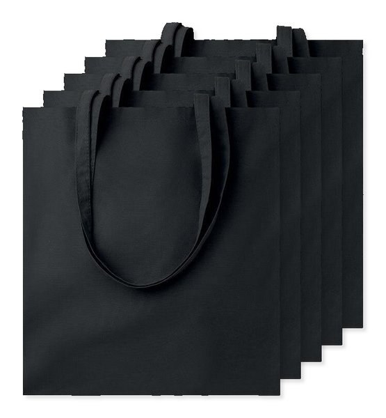 Pack de 50 GiftRetail MO9268 - COTTONEL COLOUR + Bolsa de algodón 140 gr / m²