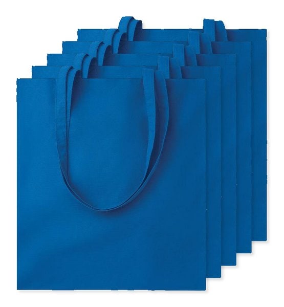 Pack de 50 GiftRetail MO9268 - COTTONEL COLOUR + Bolsa de algodón 140 gr / m²