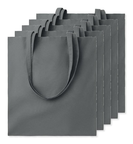 Pack de 50 GiftRetail MO9268 - COTTONEL COLOUR + Bolsa de algodón 140 gr / m²