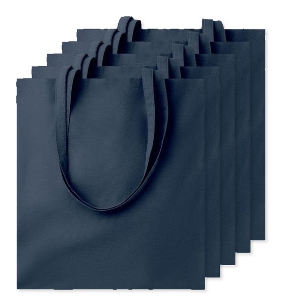 Pack de 50 GiftRetail MO9268 - COTTONEL COLOUR + Bolsa de algodón 140 gr / m²