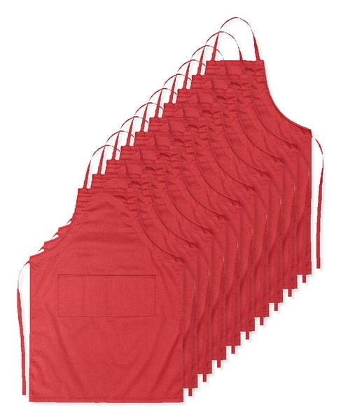 Pack de 100 GiftRetail MO8441 - FITTED KITAB Delantal de cocina ajustable