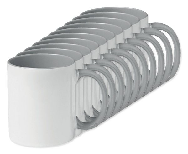 Pack de 10 GiftRetail MO8422 - SUBLIMCOLY Taza para sublimación