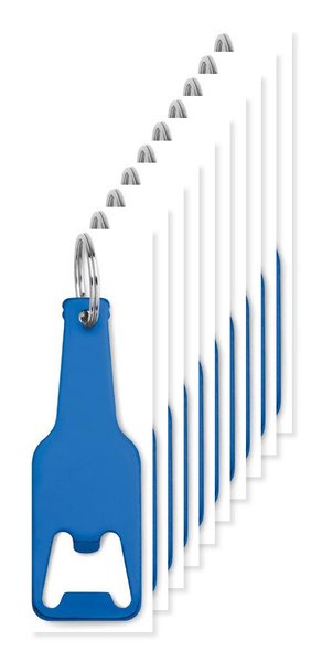 Pack de 10 GiftRetail MO9247 - BOTELIA Abridor de aluminio