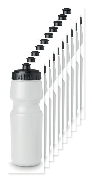 Pack de 100 GiftRetail MO8933 - SPOT SEVEN Bidón plástico sólido 700ml