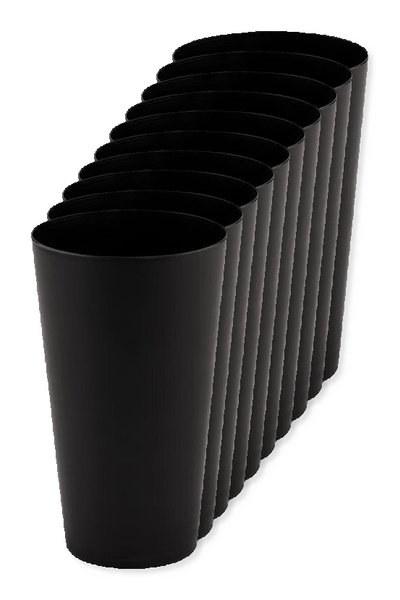 Pack of 100 GiftRetail MO9907 - FESTA LARGE - Eco-friendly and Reusable 500ml - Festival/Party Cup