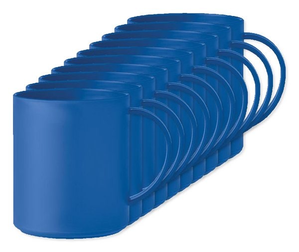 Pack of 100 GiftRetail MO6256 - MONDAY Eco-Friendly 300ml Reusable Plastic Mug