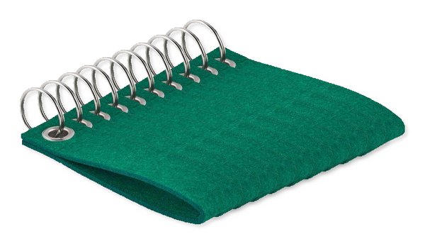 Pack de 10 GiftRetail MO6508 - SUORA Suora Rpet sintió llavero