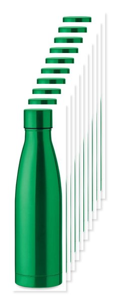 Pack de 10 GiftRetail MO9812 - BELO BOTTLE Botella doble pared 500 ml