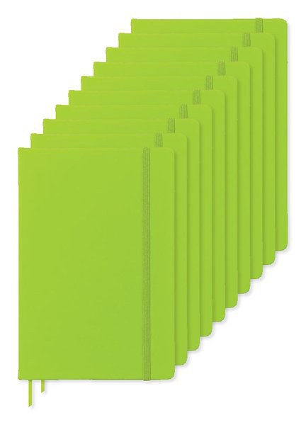 Pack de 10 GiftRetail MO1804 - ARCONOT A5 cuaderno a rayas
