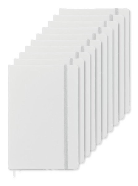 Pack de 100 GiftRetail MO1804 - ARCONOT A5 cuaderno a rayas