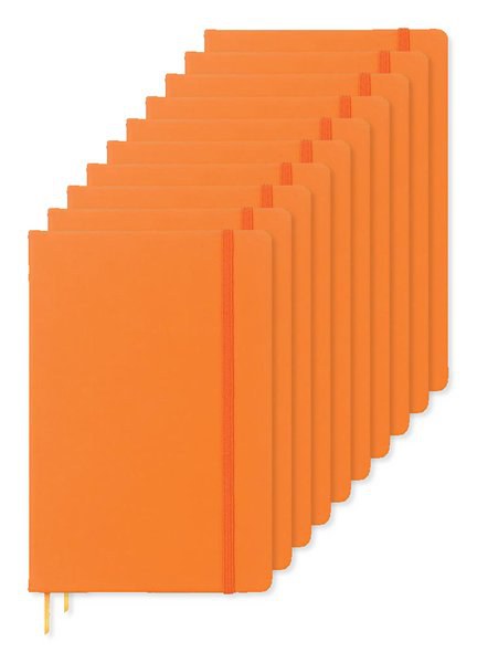 Pack de 100 GiftRetail MO1804 - ARCONOT A5 cuaderno a rayas