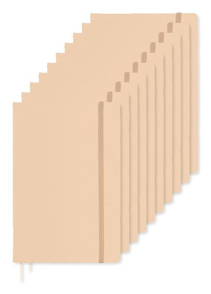 Pack de 100 GiftRetail MO1804 - ARCONOT A5 cuaderno a rayas