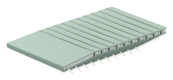 Pack of 100 GiftRetail MO1804 - ARCONOT Premium A5 Notebook with Elastic Closure