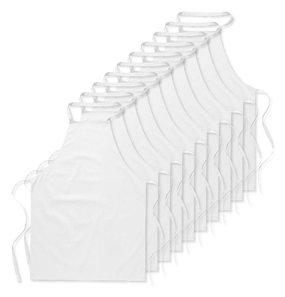 Pack de 100 GiftRetail MO7251 - KITAB Delantal de algodón