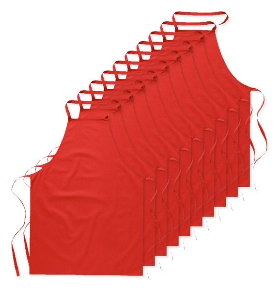 Pack de 100 GiftRetail MO7251 - KITAB Delantal de algodón
