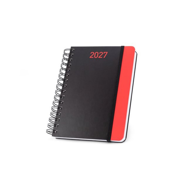 Agenda A5 en papel 100% reciclado y acabado mate - Egotier 96107