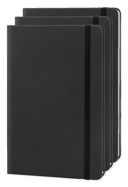 Pack of 30 Goya 30083 - A5 PU Cover Notebook with Elastic Band LUXE
