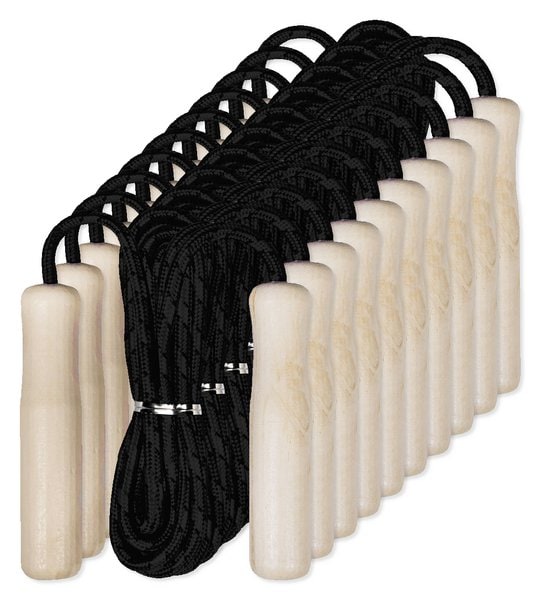Pack de 10 Goya 38052 - Cuerda para Saltar con Mango de Madera JUMP