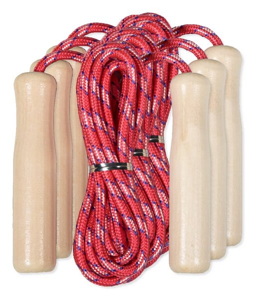 Pack de 30 Goya 38052 - Cuerda para Saltar con Mango de Madera JUMP
