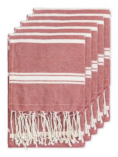 Pack de 5 Goya 39000 - Toalla Pareo Fouta 90x180 cm Algodón/Poliéster ZANZIBAR