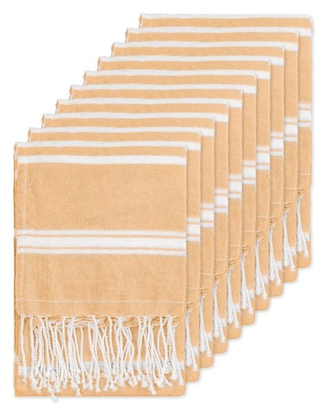 Pack de 10 Goya 39000 - Toalla Pareo Fouta 90x180 cm Algodón/Poliéster ZANZIBAR