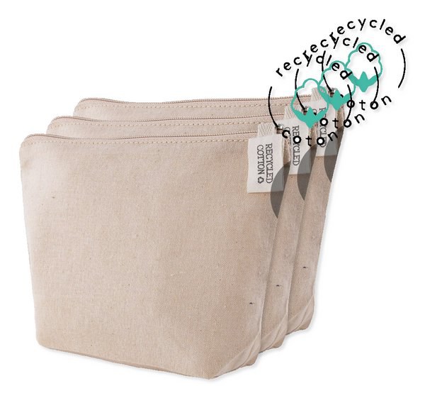 Pack de 30 Goya 50617 - Neceser de Algodón Reciclado 100%, 140gr/m2 TETIAROA