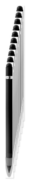 Pack of 10 Goya 53501 - Recycled Aluminum Infinite Pencil with Rubber MILELE