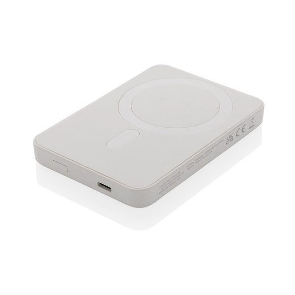 XD Collection P322.40 - Magnetix RCS cargador portátil magnético de plástico reciclado de 5000 mAh
