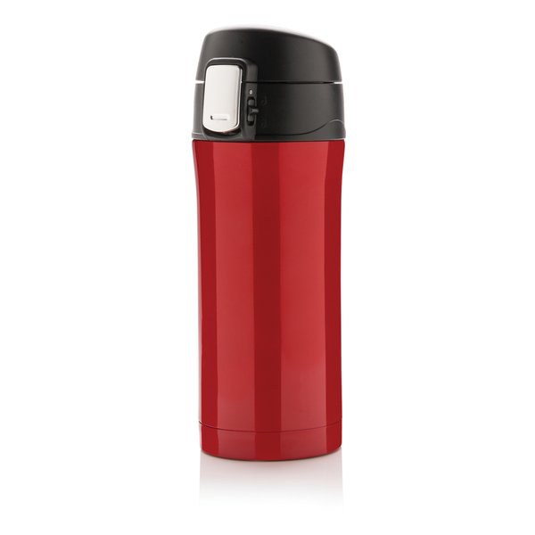 XD Collection P435.06 - Taza termo de acero inoxidable reciclado RCS con cierre fácil