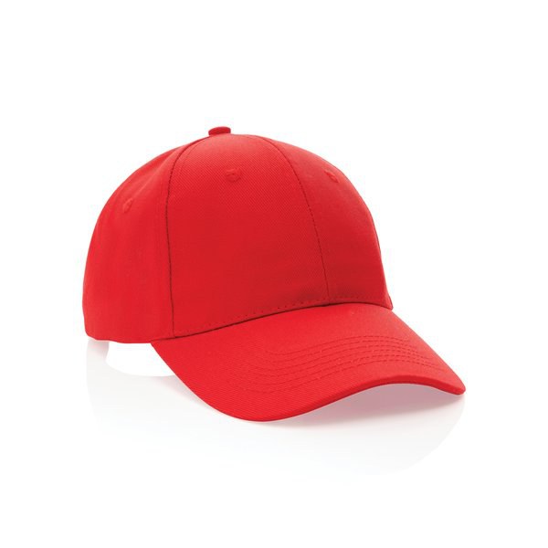 XD Collection P453.30 - Gorra Impact de 6 paneles de algodón reciclado de 280gr con trazador AWARE™