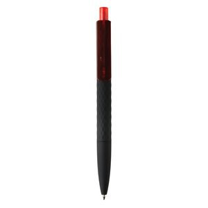 XD Collection P610.97 - X3 bolígrafo táctil negro de R-ABS con certificación RCS y acabado suave al tacto