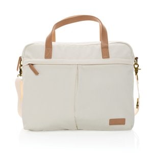XD Collection P760.23 - Impact AWARE™ bolsa para portátil de lona reciclada de 16 oz.
