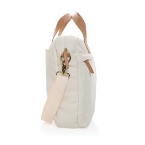 XD Collection P760.23 - Impact AWARE™ bolsa para portátil de lona reciclada de 16 oz.