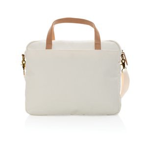 XD Collection P760.23 - Impact AWARE™ bolsa para portátil de lona reciclada de 16 oz.