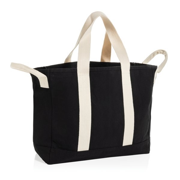 XD Xclusive P763.55 - BEAU AWARE™ Beach bag 400gsm recycled canvas, with side hand